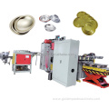 Aerosol metal spray can body making machine